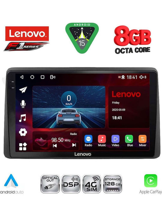 Lenovo Car Audio System for Nissan Juke 2021 Bluetooth USB WiFi GPS Apple CarPlay Android Auto with 10" Touch Screen