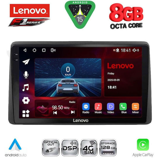 Lenovo Car Audio System for Nissan Juke 2021 Bluetooth USB WiFi GPS Apple CarPlay Android Auto with 10" Touch Screen