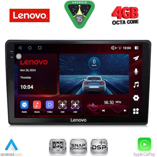 Lenovo Car Audio System for Toyota Auris 2013-2015 Bluetooth USB WiFi GPS Apple CarPlay Android Auto with 10" Touch Screen