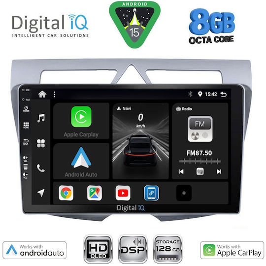Digital IQ Car Audio System for Kia Picanto 2008-2011 Bluetooth USB WiFi GPS Apple CarPlay Android Auto with 9" Touch Screen