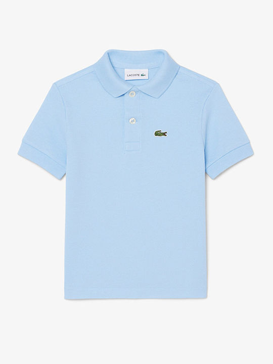 Lacoste Kinderoberteile Polo Kurzärmelig Hellblau