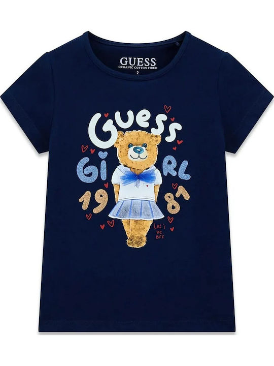 Guess Kinderoberteil Kurzärmelig Dunkelblau