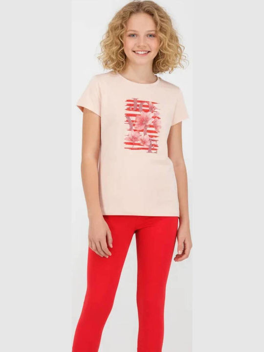 Joyce Kids Set with Leggings Summer 2 Pieces Sa...