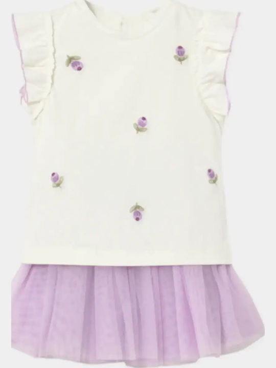 Mayoral Kinderbekleidungsset mit Rock Sommer 2 ...