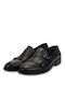 Leder Herren Mokassins in Schwarz Farbe