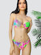 Set Bikini Floral Fuchsia
