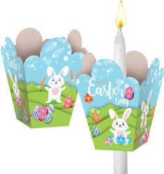 Свещник Хартия Дизайн Заек 11x10x9,5см Bunny's ...