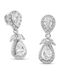 Themelidis Jewels Silver Dangle Earrings with Stones