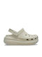 Crocs Classic Crush Γυναικεία Σαμπό Μπεζ
