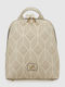 Damentasche Rucksack Cremfarben