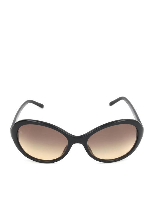 Rodenstock Women’s Sunglasses With Black Frame And Brown Lens R3254 A