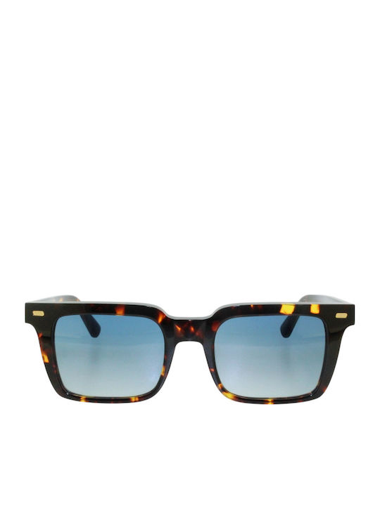 Gast Drava Unisex Sunglasses with Blue Horn-Rim...