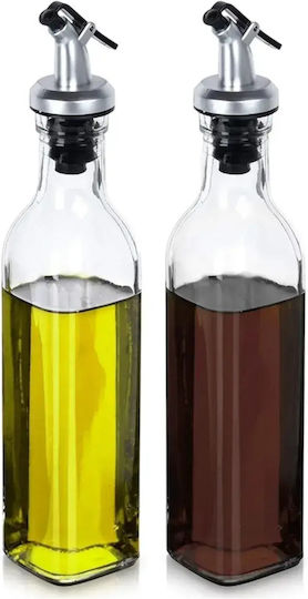Glass Oil & Vinegar Dispenser Set with Flow 290ml