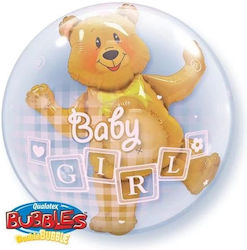 Bubble Μπαλόνι Αρκουδάκια 60εκ. Διπλό Bubble Μπαλόνι Αρκουδάκια 60εκ. Διπλό