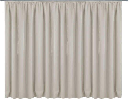 Jemidi24 Perdea Cu Coafură Gri 300x245 cm