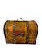 Velve Cutie Pentru Bijuterii Din Lemn Maro 22x15x14cm