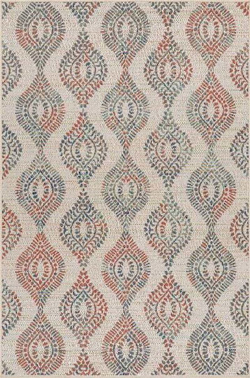 Eurofil Eurofil Living Room Rug Rectangular Summer Wicker 133x190cm