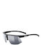 Uvex Unisex Sunglasses with Black Frame and Black Mirror Lens S5340102210