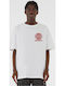 T-shirt Global Flame White MJG12307-00220