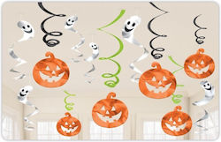 Hängende Ornament Halloween Kürbisse & Gespenster 12 Stück Hängende Ornament Halloween Kürbisse & Gespenster 12 Stück