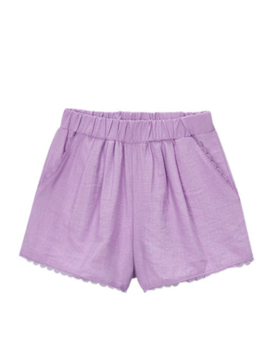 Șort/Bermude Textil Lila Pentru Copii