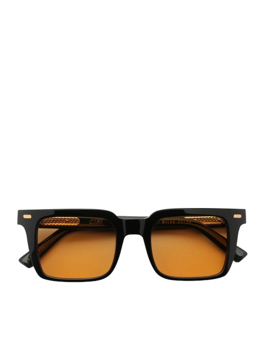Gast Drava Unisex Sunglasses with Orange Frame and Orange Lens DRA03