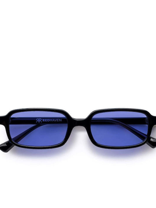 Red Raven Noire Unisex Sunglasses With Purple Frame And Purple Lens
