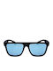 Lotto Unisex Sunglasses with Black Frame and Light Blue Lens LS1020