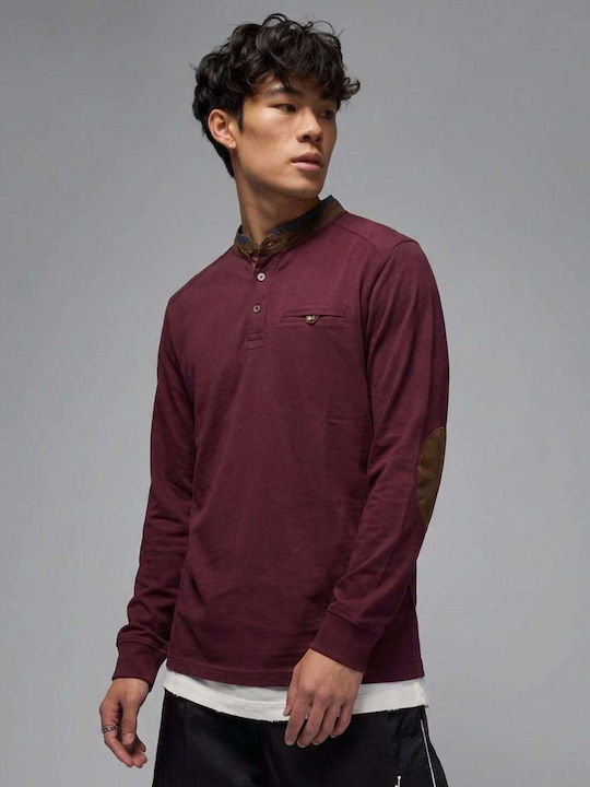 Bluza Polo Burgundy