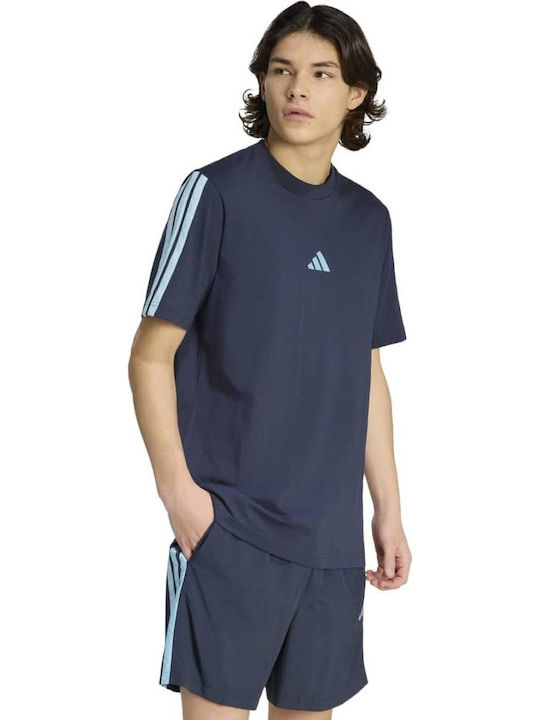 adidas M 3s T-shirt Blue
