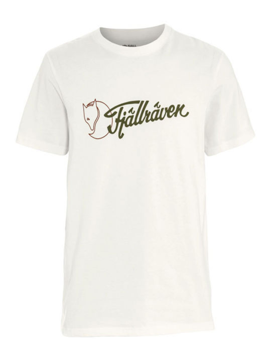 Fjallraven Logo T-shirt White