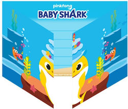 Einladungen Party Baby Hai 8 Stück