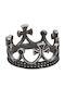 Handmade Silver 925 Crown Cross Ring Size 53