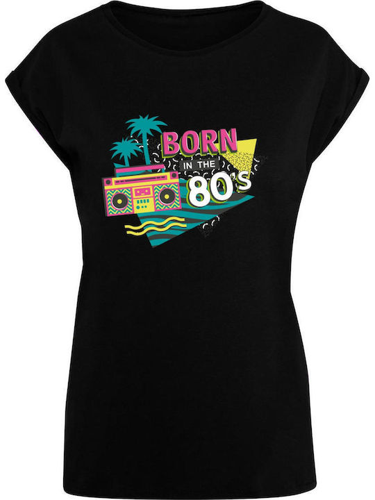 Mister Tee Damen T-Shirt Schwarz