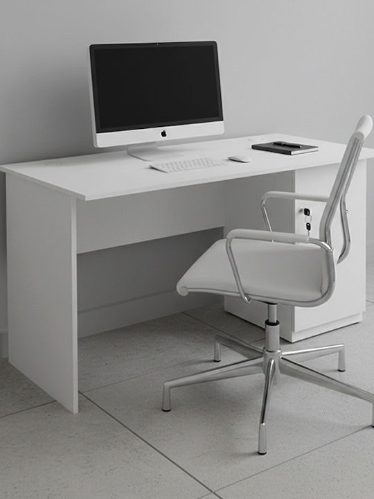 Megapap Büro Moto Holz Weiß 140x60x75cm