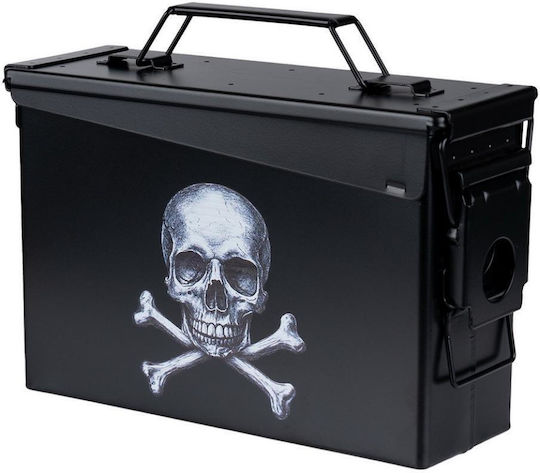 Μεταλλικό Κουτί Πυρομαχικών Skull Bones Cal 30mm Fosco Industries