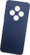 Naxius Silicone Back Cover 1.8mm Navy Blue for Redmi 14C Poco C75 Realme C75 4G