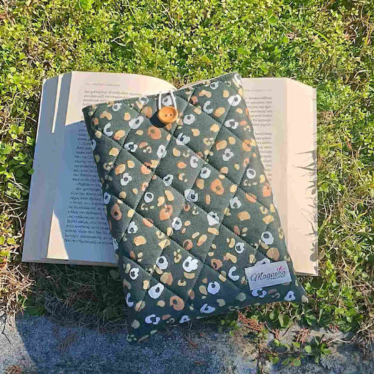 Magnolia Handmade Двукрилен Зелен Подвързия за Книга или Тетрадка 1 Брой