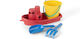 Dantoy Classic Recycled Red Boat Set In Net 1432