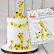Cookie Cutter Giraffe Set 60x65mm 40x45mm X4