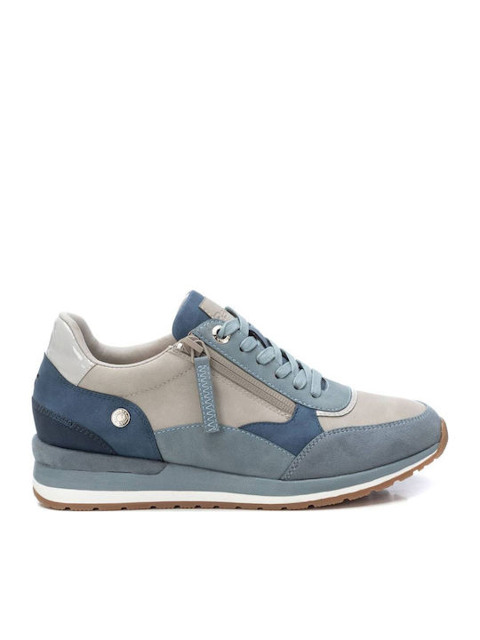 Refresh Damentaschen Sneakers Blau-jeans