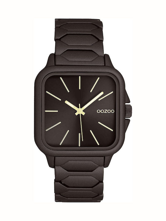Oozoo Women'S Watch 44mm Battery With Brown Met...