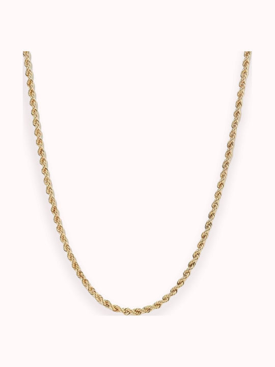 Drawstring Neck Spiral Chain With Stainless Steel
