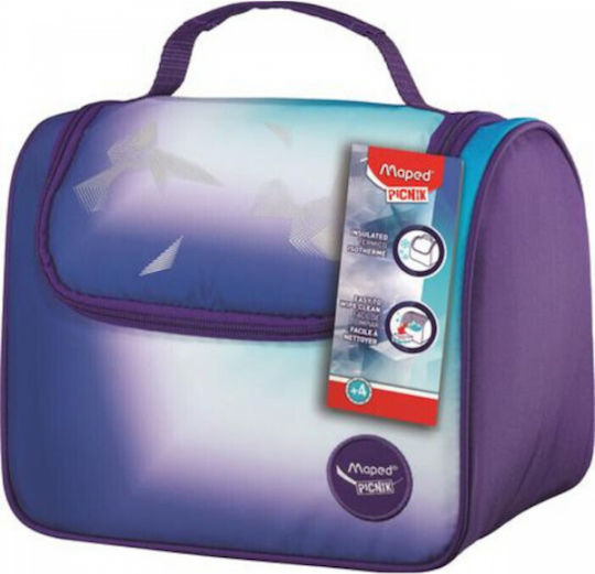 Maped Picnik School Insulated Lunch Bag Purple 17x25x21cm