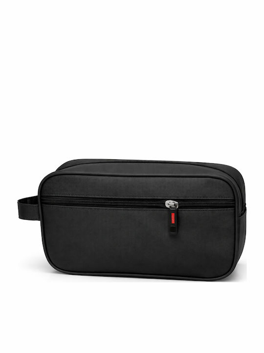 Jetbags Ανδρικό Νεσεσέρ Ταξιδιού Οργάνωσης 25.5x8.5x14cm Men's Washing Bag Μαύρο