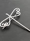 Handmade Butterfly Pin Silver 925