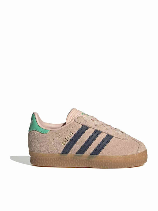 Gazelle Comfort Closure Παιδικά Sneakers Μπεζ