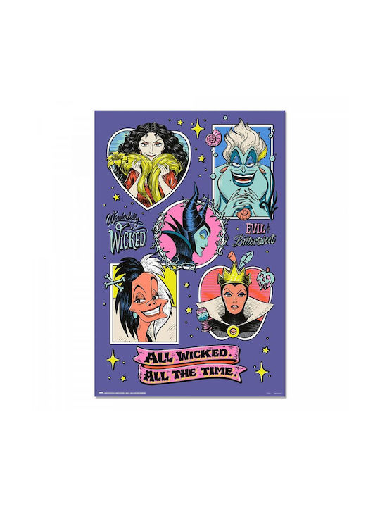 Grupo Erik Poster Disney Villains 61x91.5cm