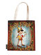 Τσαντα Ωμου Paperblanks Canvas Bag Carlo Collodi Pinocchio Fairy Tale Collection 38x38x9cm Pa15728