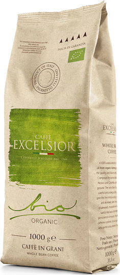 Cafea Espresso Caffe Excelsior Bio Organic 100% Arabica 1000g Boabe
